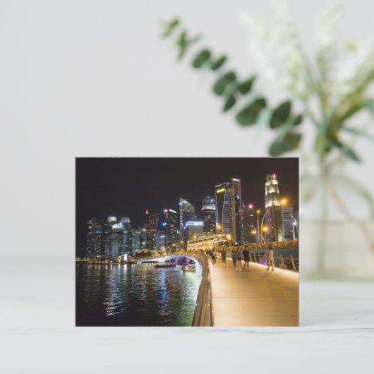 Singapore Briefkaart (Staand voorkant)