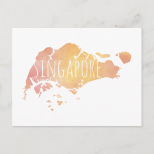 Singapore Briefkaart