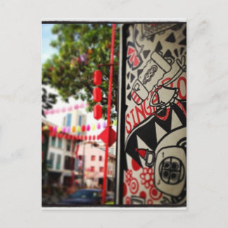 Singapore Briefkaart