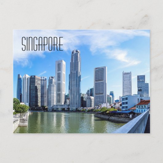 Singapore Briefkaart (Voorkant)
