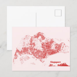 Singapore Briefkaart
