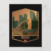 Singapore Briefkaart (Voorkant)