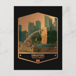 Singapore Briefkaart