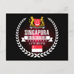 Singapore Briefkaart