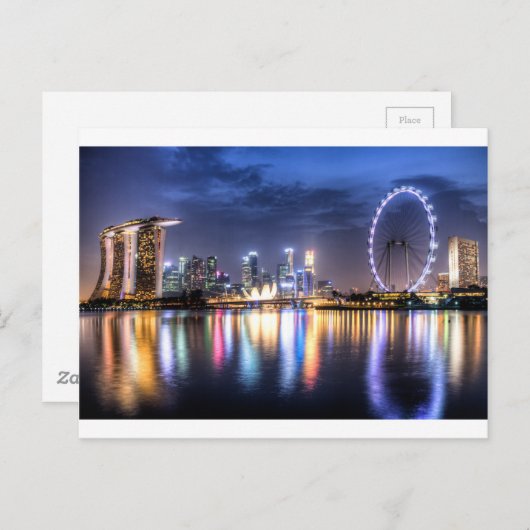 Singapore! Briefkaart (Voorkant / Achterkant)