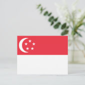 singapore briefkaart (Staand voorkant)