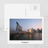 Singapore Briefkaart (Voorkant / Achterkant)