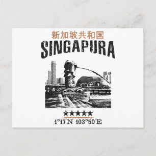 Singapore Briefkaart
