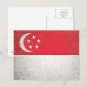 Singapore Briefkaart (Voorkant / Achterkant)