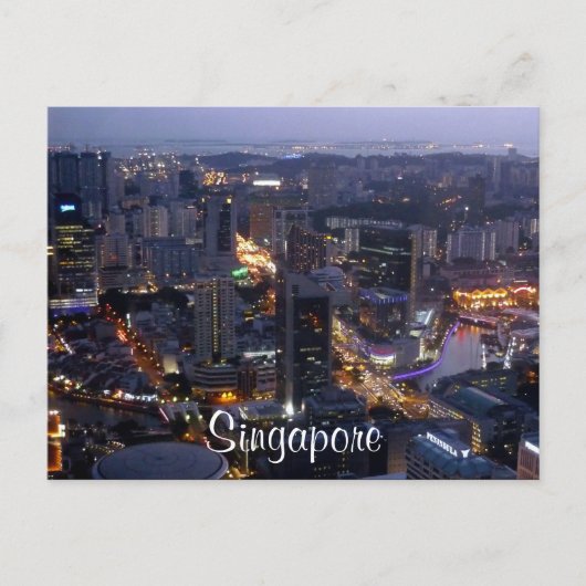 singapore briefkaart (Voorkant)