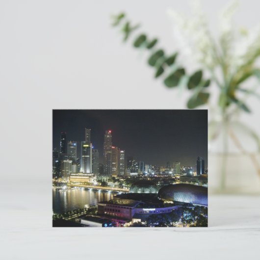 Singapore Briefkaart (Staand voorkant)