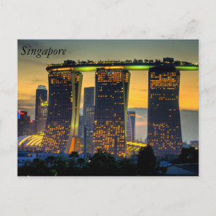 Singapore Briefkaart