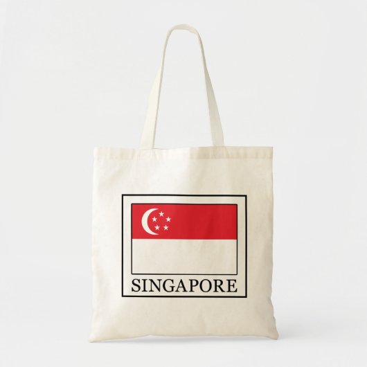 Singapore canvas tas (Voorkant)