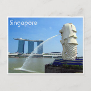 singapore casino merlion briefkaart