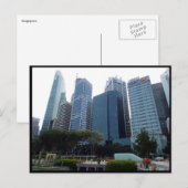 singapore cbd briefkaart (Voorkant / Achterkant)