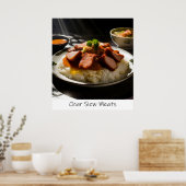 Singapore Char Siew Meats - Archief Print (Keuken)