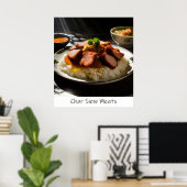 Singapore Char Siew Meats - Archief Print (Thuiskantoor)