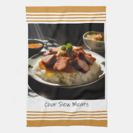 Singapore Char Siew Meats Keukenhanddoek