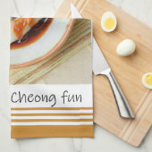 Singapore Cheong Fun keukenhanddoek (Quarter Fold)