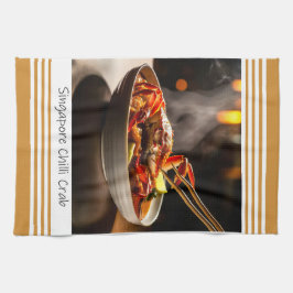 Singapore Chili Crab keukenhanddoek