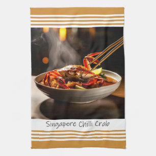 Singapore Chili Crab keukenhanddoek