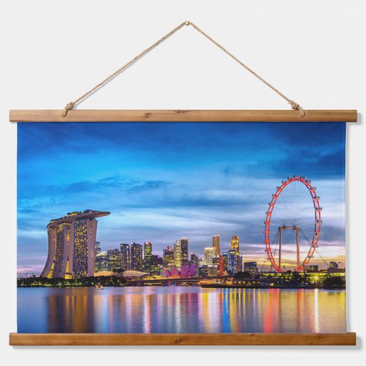 Singapore China Hangend Wandkleed (Voorkant)