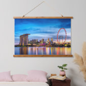 Singapore China Hangend Wandkleed (Slaapkamer)