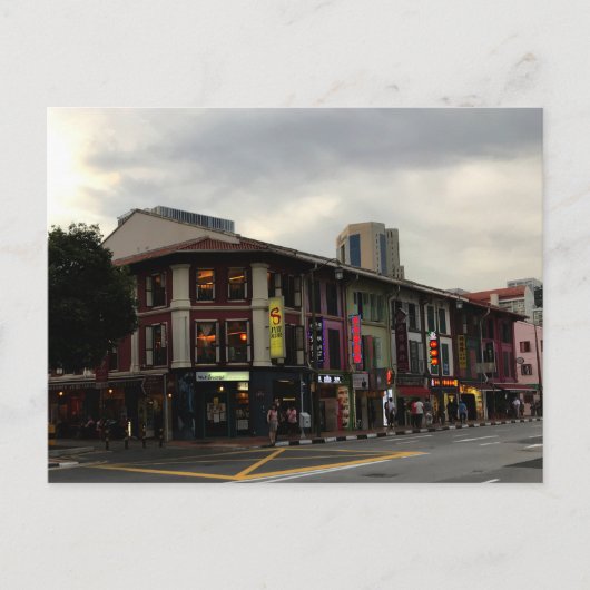 Singapore Chinatown #1-2 Briefkaart (Voorkant)