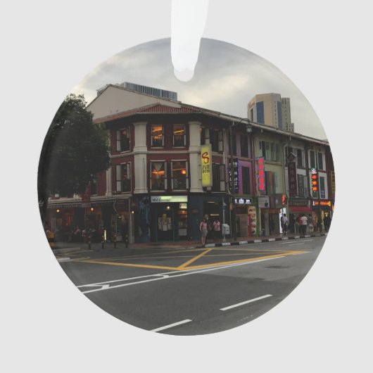 Singapore Chinatown #1 Ornament (voorkant)
