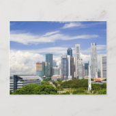 Singapore cityscape briefkaart (Voorkant)
