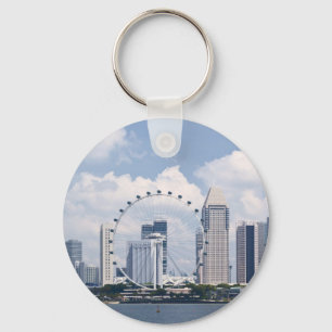 Singapore cityscape sleutelhanger