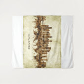 Singapore Cityscape Wandkleed (Voorkant (horizontaal))