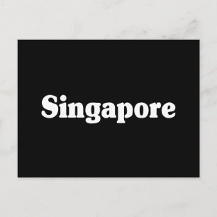 Singapore Classic Style Briefkaart