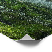 Singapore Cloud Forest Waterval Botanische Poster (Hoek)