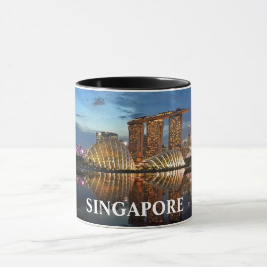 Singapore Custom Panorama Cup Mok (Midden)