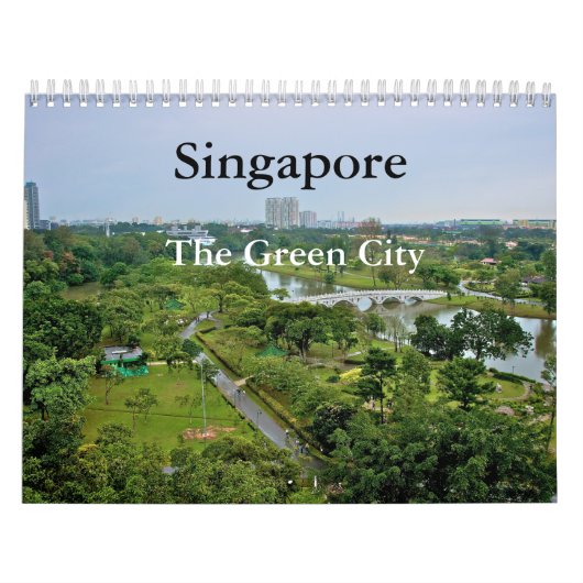 Singapore - De Groene Stad Kalender (Hoes)