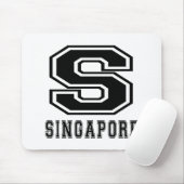 Singapore-Design Muismat (Met muis)