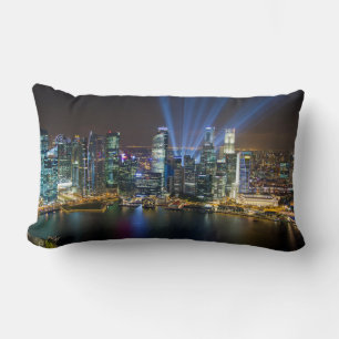 Singapore Downtown Lichtshow Kussen
