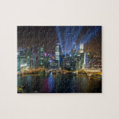 Singapore Downtown Lightshow Legpuzzel (Horizontaal)