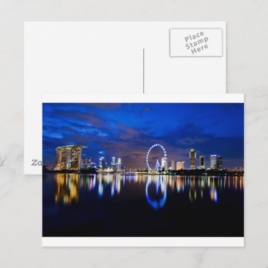 Singapore Dream Briefkaart (Voorkant / Achterkant)