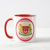 Singapore Erfgoed Embleem Mok (Links)