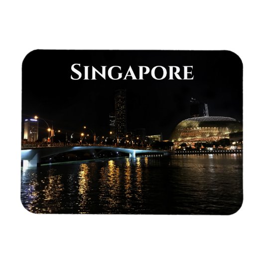 Singapore Esplanade theater #1 Magnet Magneet (Horizontaal)