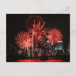 Singapore Fireworks Festival 1 Briefkaart