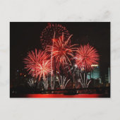 Singapore Fireworks Festival 1 Briefkaart (Voorkant)