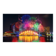 Singapore Fireworks-poster