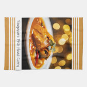 Singapore Fish Head Curry Keukenhanddoek (Horizontaal)
