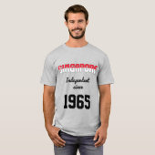 Singapore Flag Independence Celebration T-shirt (Voorkant volledig)