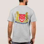 Singapore Flag Independence Celebration T-shirt (Achterkant)