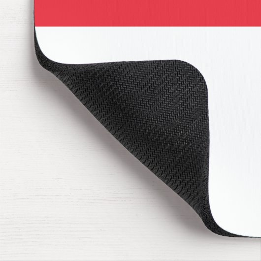 Singapore Flag Muismat (Hoek)