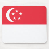 Singapore Flag Muismat (Voorkant)